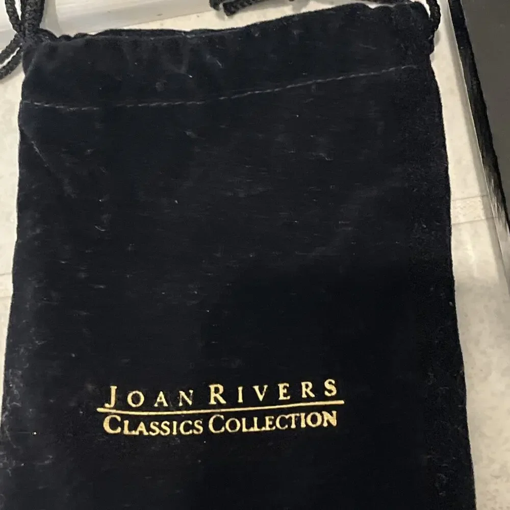 Ten Row Joan Rivers Memory Wire Gold Tone Wrap Bracelet NWT with Velvet Bag